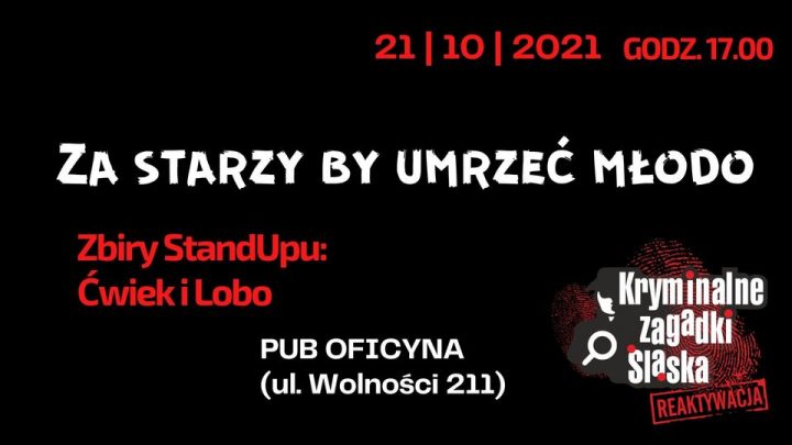 StandUp Za starzy by umrzeć młodo