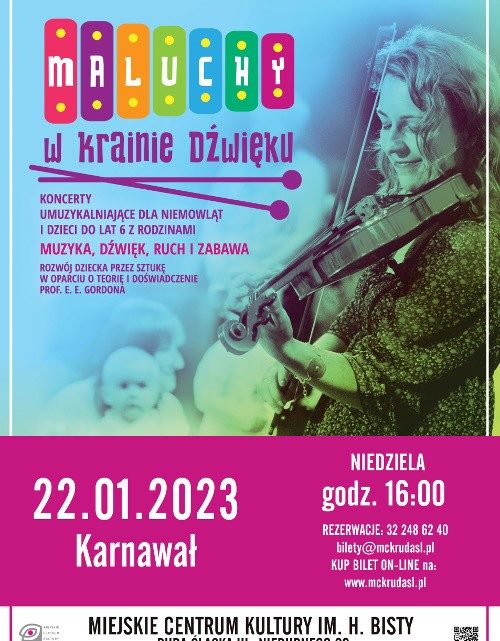 Karnawał z cyklu „Maluchy w krainie dźwięku”