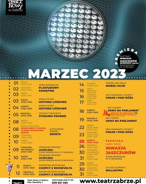 Teatr Nowy zaprasza w marcu