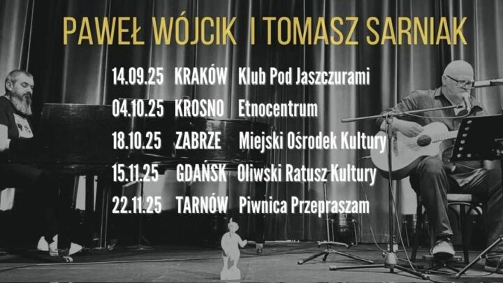Paweł Wójcik / Tomasz Sarniak – koncert w Zabrzu