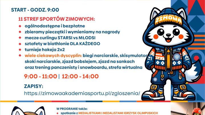 Zimowa Akademia Sportu – Igrzyska na… Śląskim
