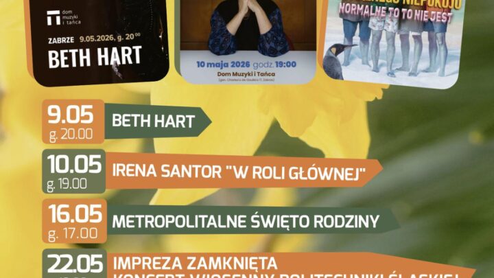 Maj w Domu Muzyki i Tańca w Zabrzu